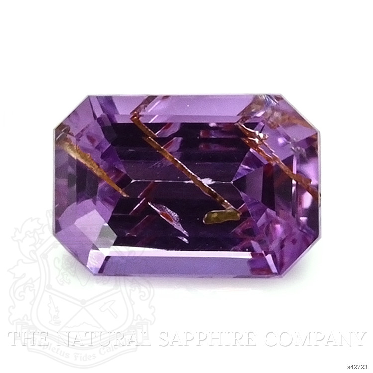 0.63 Ct. Pinkish Purple Sapphire from Ceylon (Sri Lanka)