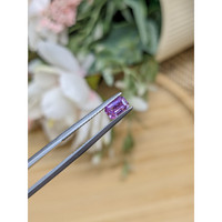 0.63 Ct. Pinkish Purple Sapphire from Ceylon (Sri Lanka) Life Style