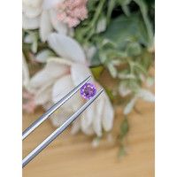 0.52 Ct. Pinkish Purple Sapphire from Ceylon (Sri Lanka) Life Style
