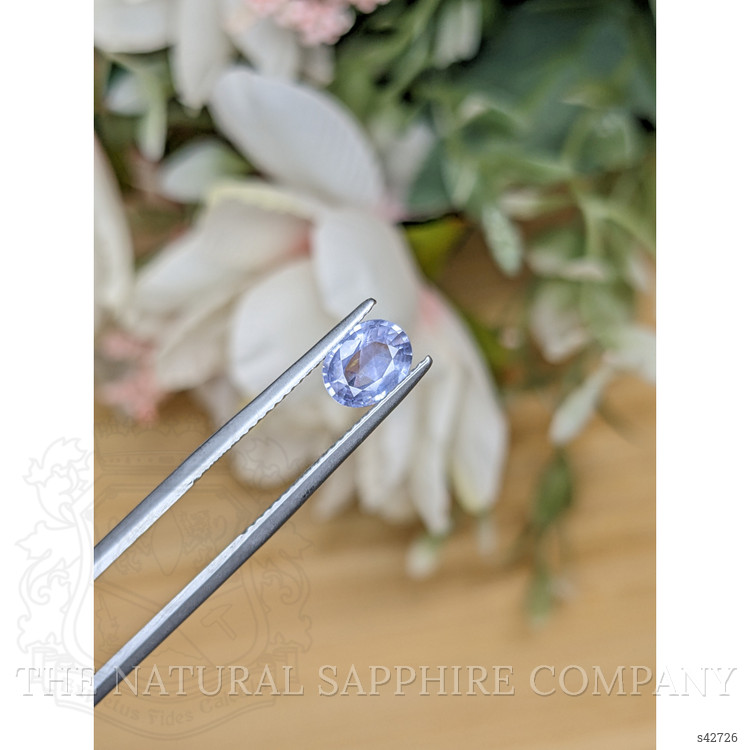 0.81 Ct. Violet Sapphire from Ceylon (Sri Lanka)