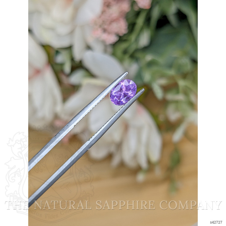 1.03 Ct. Pinkish Purple Sapphire from Ceylon (Sri Lanka)