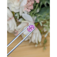 1.56 Ct. Pinkish Purple Sapphire from Ceylon (Sri Lanka) Life Style
