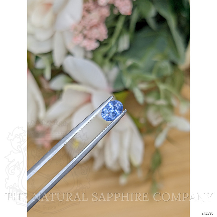 0.75 Ct. Blue Sapphire from Ceylon (Sri Lanka)