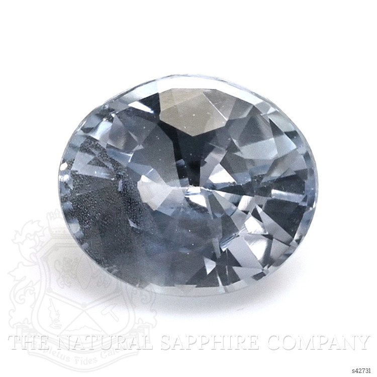 0.46 Ct. Greyish Blue Sapphire from Ceylon (Sri Lanka)