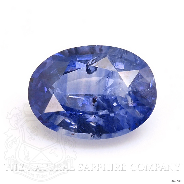 0.79 Ct. Blue Sapphire from Ceylon (Sri Lanka)