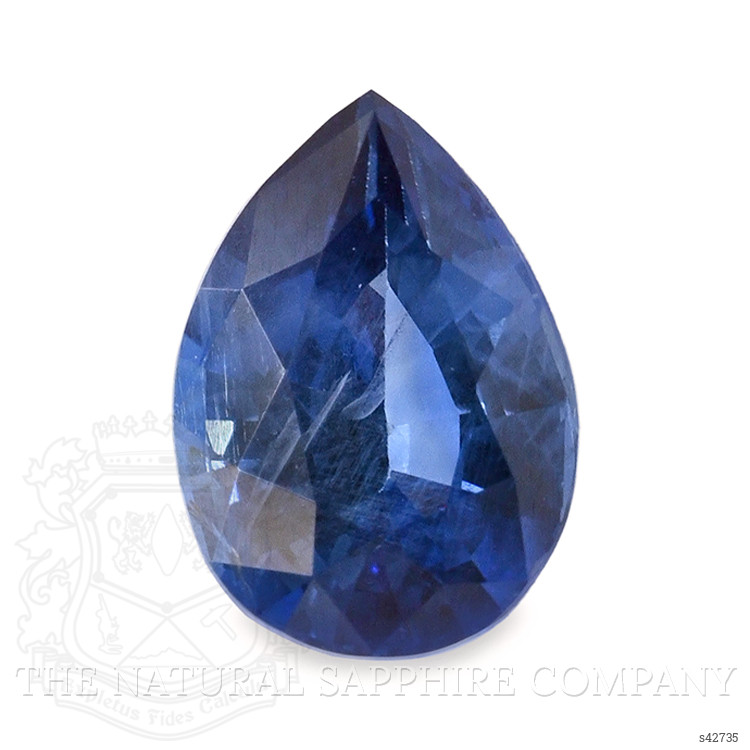 0.84 Ct. Blue Sapphire from Ceylon (Sri Lanka)