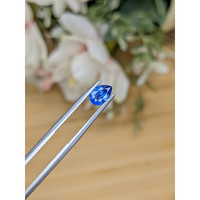 0.84 Ct. Blue Sapphire from Ceylon (Sri Lanka) Life Style