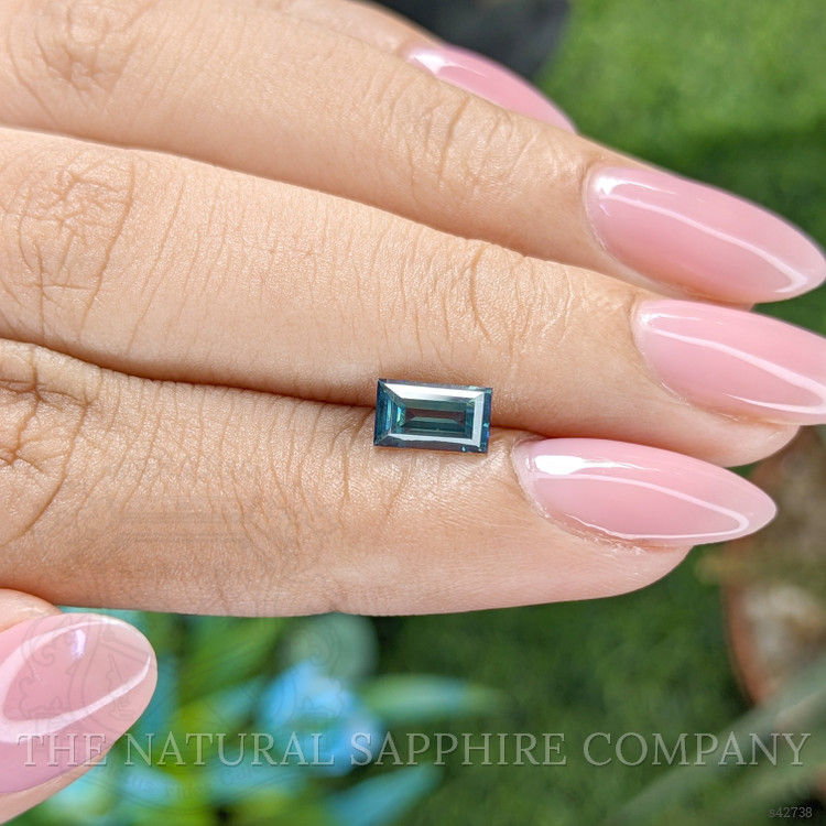 1.15 Ct. Bluish Green Sapphire from Madagascar