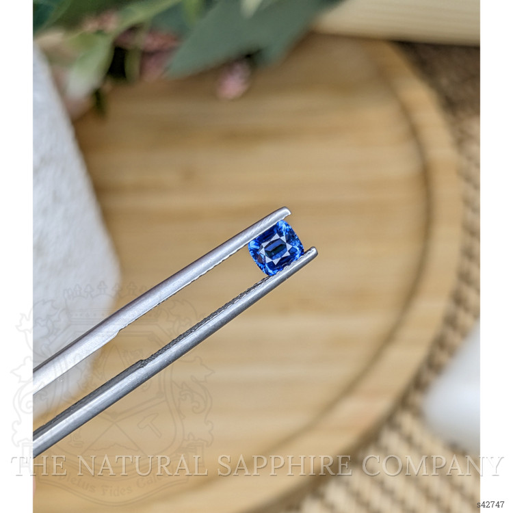 0.50 Ct. Blue Sapphire from Ceylon (Sri Lanka)