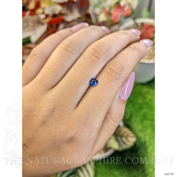 0.50 Ct. Blue Sapphire from Ceylon (Sri Lanka)
