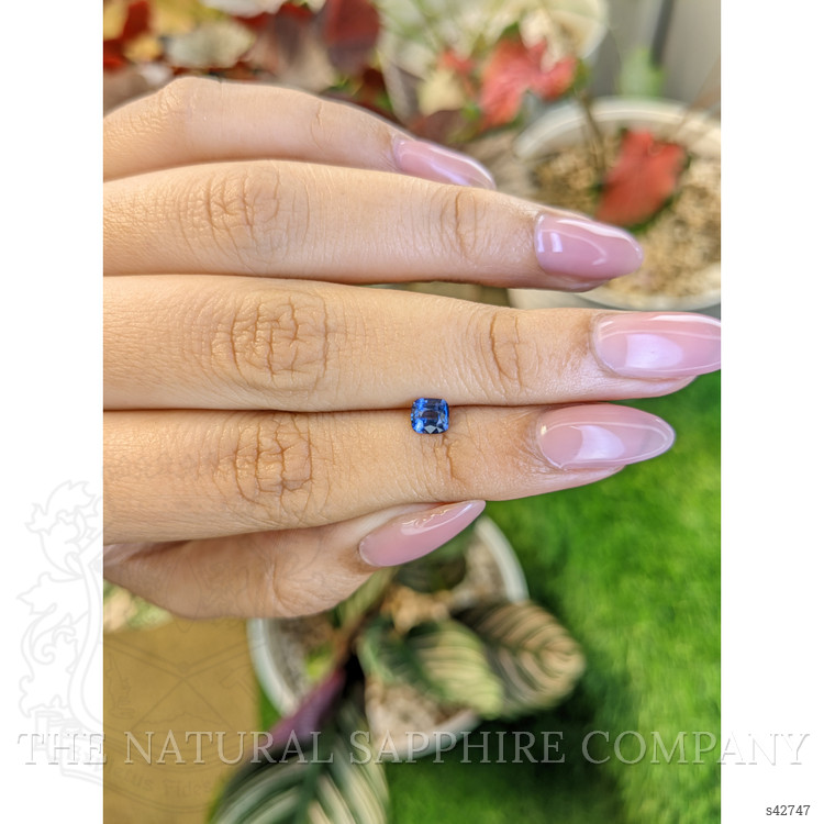0.50 Ct. Blue Sapphire from Ceylon (Sri Lanka)