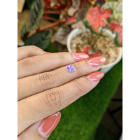 0.90 Ct. Pinkish Purple Sapphire from Ceylon (Sri Lanka) Life Style