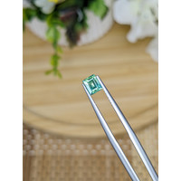 0.60 Ct. Bluish Green Sapphire from Ceylon (Sri Lanka) Life Style