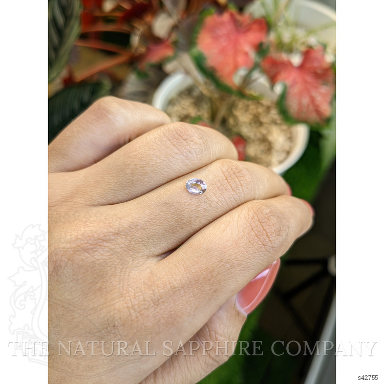 0.41 Ct. Pinkish Brown Sapphire from Ceylon (Sri Lanka)