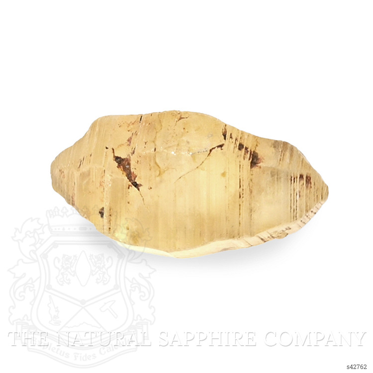 10.40 Ct. Yellow Sapphire from Ceylon (Sri Lanka)