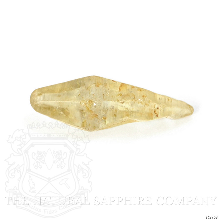 8.85 Ct. Yellow Sapphire from Ceylon (Sri Lanka)