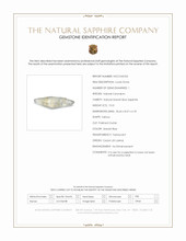 10.31 Ct. Greyish Blue Sapphire Crystal from Ceylon (Sri Lanka) Scan Report