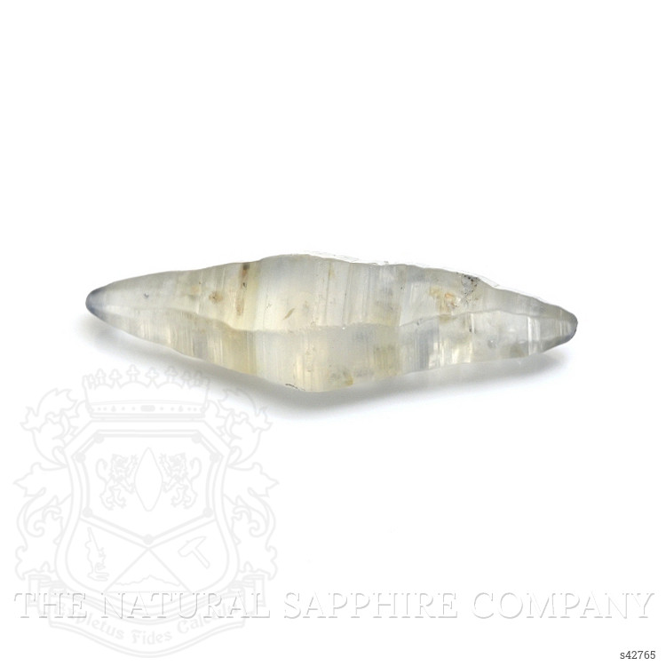 10.31 Ct. Greyish Blue Sapphire Crystal from Ceylon (Sri Lanka)