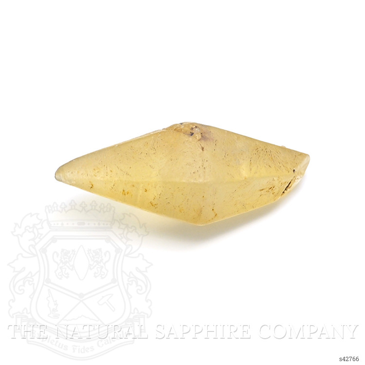 7.70 Ct. Yellow Sapphire from Ceylon (Sri Lanka)