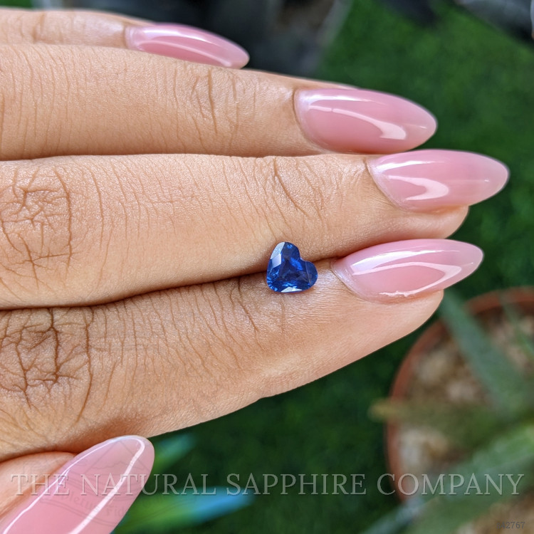 0.53 Ct. Blue Sapphire from Tanzania