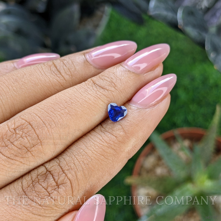 0.53 Ct. Blue Sapphire from Tanzania