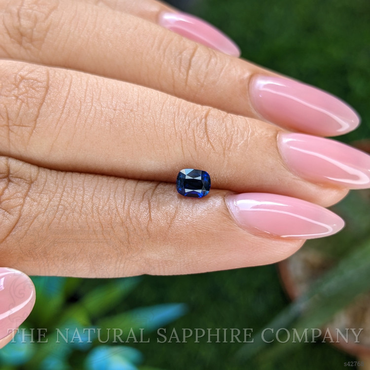 0.56 Ct. Blue Sapphire from Tanzania