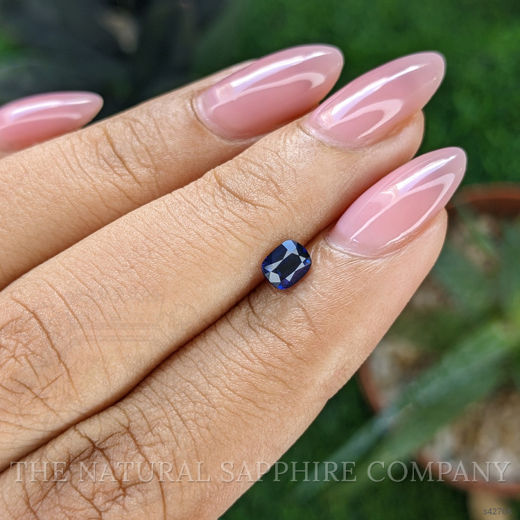 0.56 Ct. Blue Sapphire from Tanzania