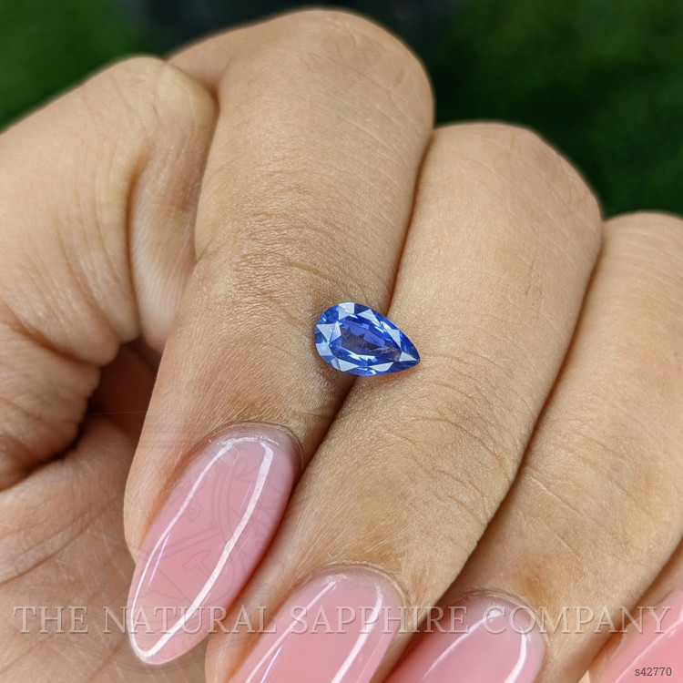 0.64 Ct. Blue Sapphire from Tanzania