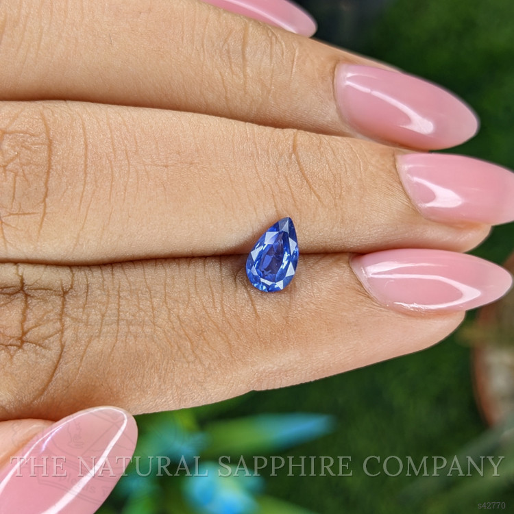 0.64 Ct. Blue Sapphire from Tanzania