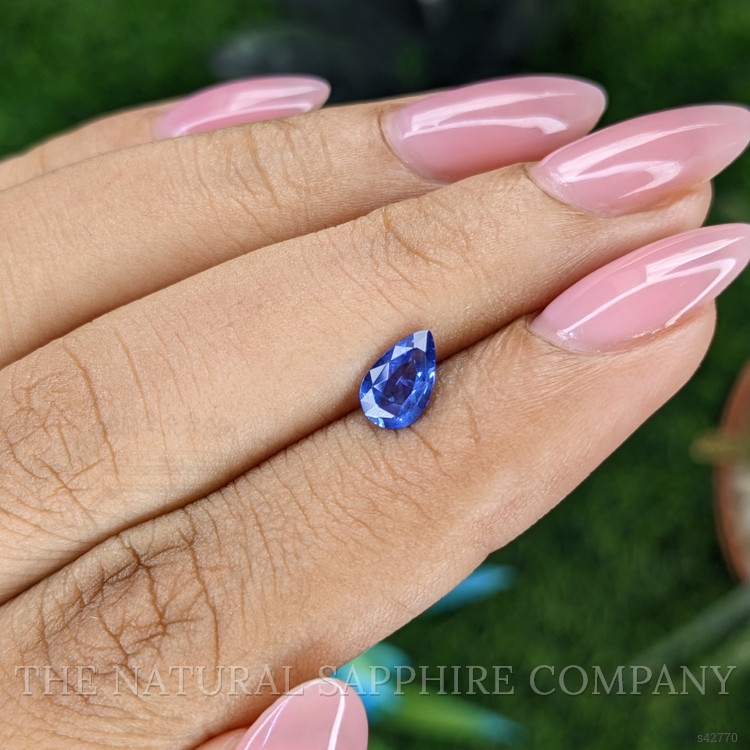 0.64 Ct. Blue Sapphire from Tanzania
