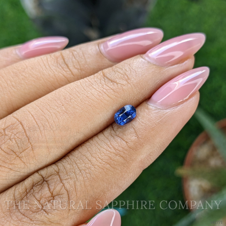 0.67 Ct. Blue Sapphire from Tanzania