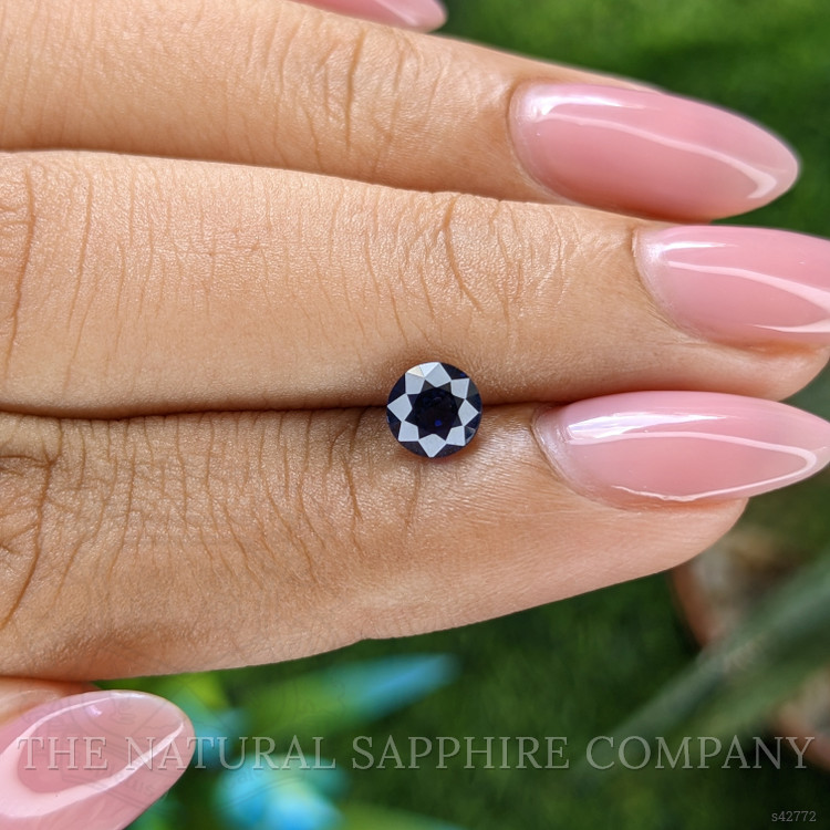 0.78 Ct. Blue Sapphire from Tanzania