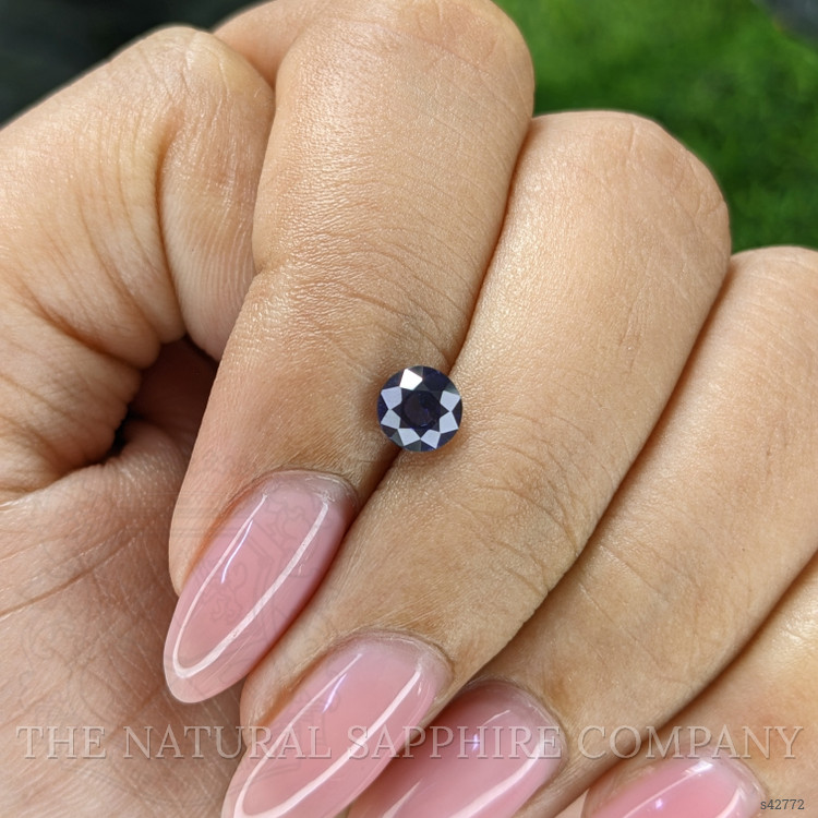 0.78 Ct. Blue Sapphire from Tanzania