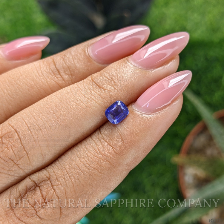0.78 Ct. Blue Sapphire from Tanzania