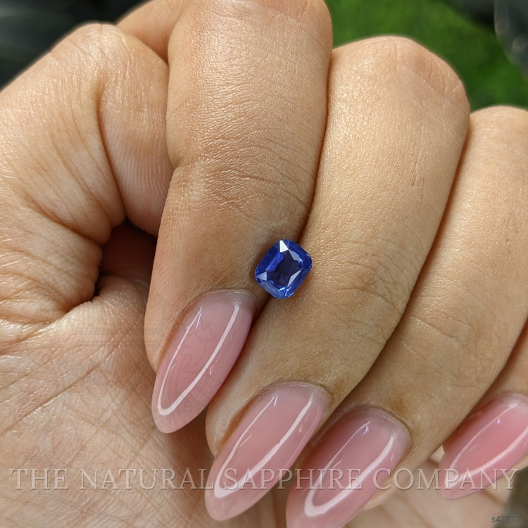 0.78 Ct. Blue Sapphire from Tanzania
