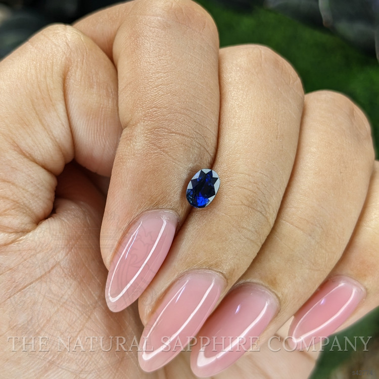 0.80 Ct. Blue Sapphire from Tanzania