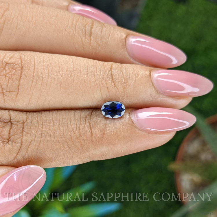 0.80 Ct. Blue Sapphire from Tanzania