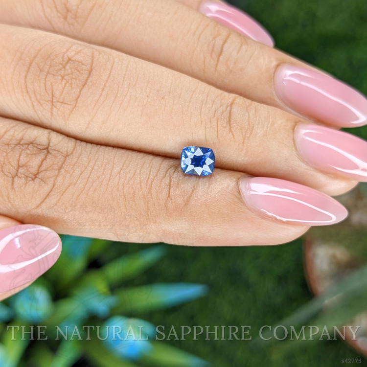 0.81 Ct. Blue Sapphire from Tanzania