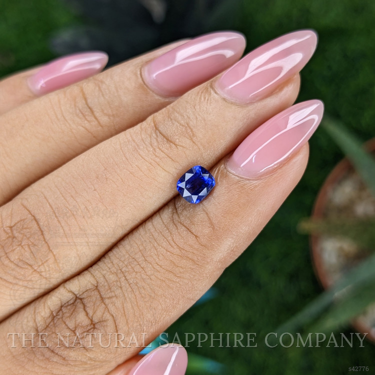 0.82 Ct. Blue Sapphire from Tanzania
