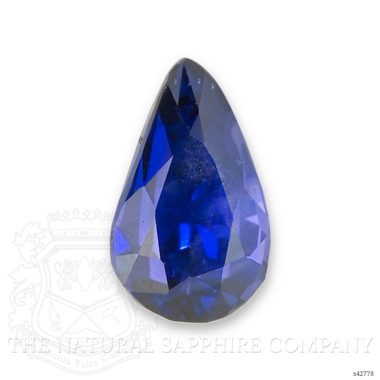 0.90 Ct. Purplish Blue Sapphire from Tanzania