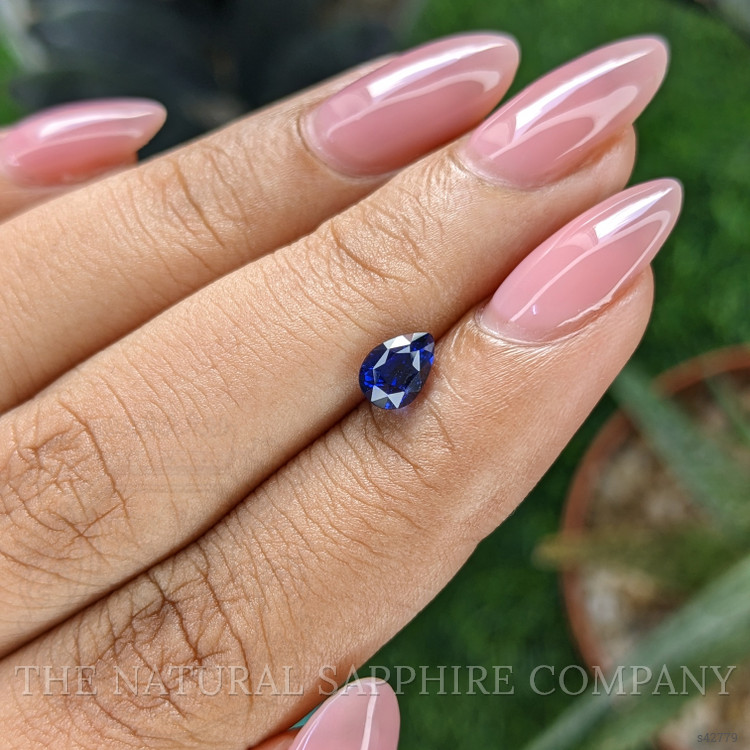 0.95 Ct. Blue Sapphire from Tanzania