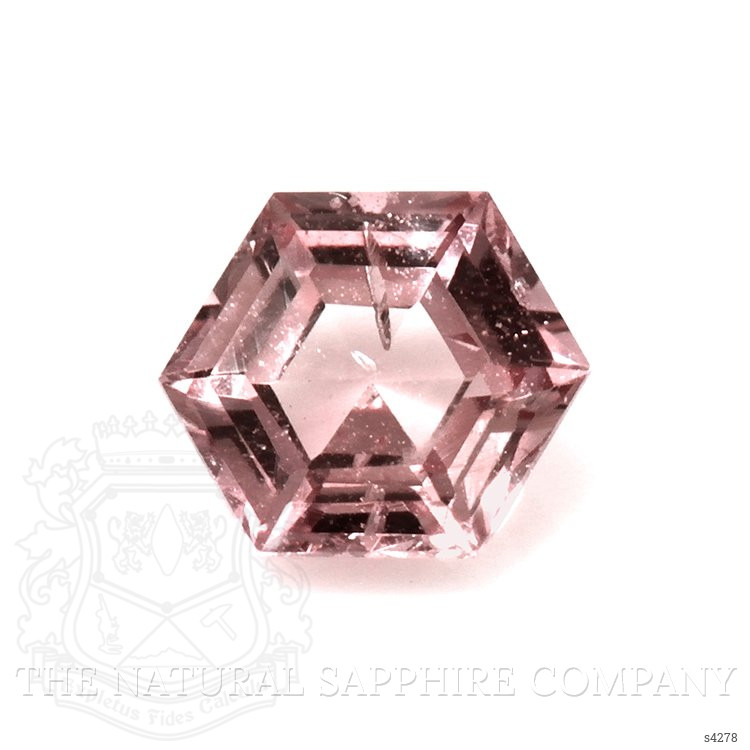 0.26 Ct. Reddish Pink Sapphire from Ceylon (Sri Lanka)