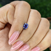 1.01 Ct. Blue Sapphire from Tanzania Life Style