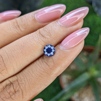 1.05 Ct. Blue Sapphire from Tanzania Life Style