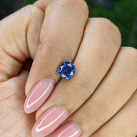 1.13 Ct. Blue Sapphire from Tanzania Life Style
