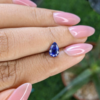 1.14 Ct. Blue Sapphire from Tanzania Life Style