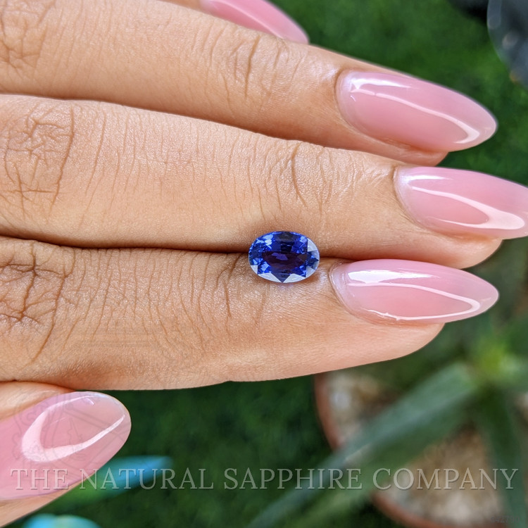 1.20 Ct. Blue Sapphire from Tanzania