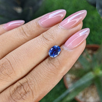 1.20 Ct. Blue Sapphire from Tanzania Life Style