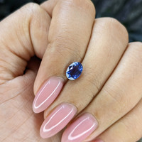 1.20 Ct. Blue Sapphire from Tanzania Life Style