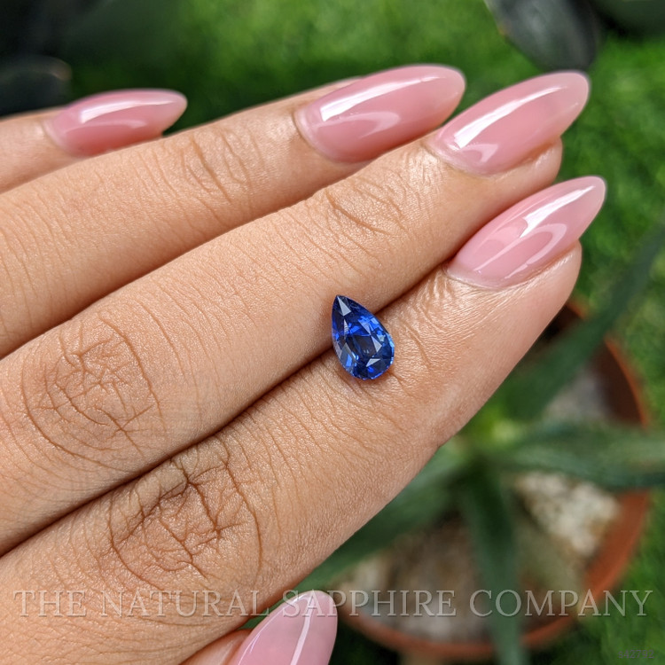 1.28 Ct. Blue Sapphire from Tanzania